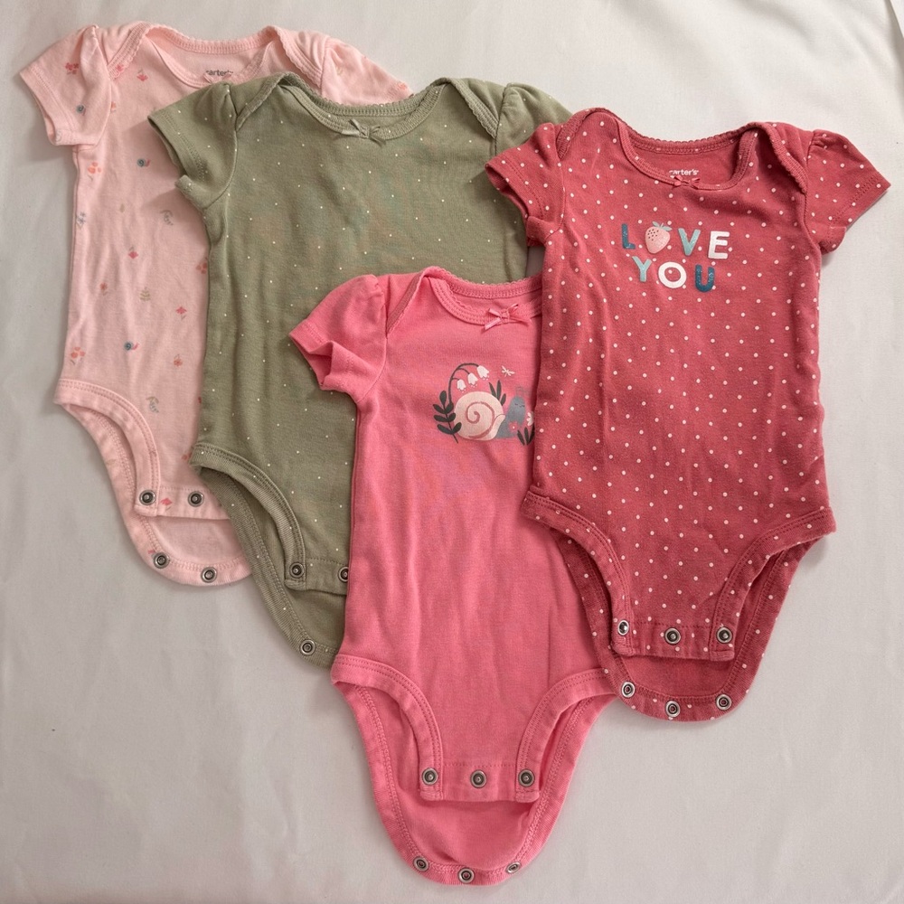 Baby girl size 3 months one piece bundle